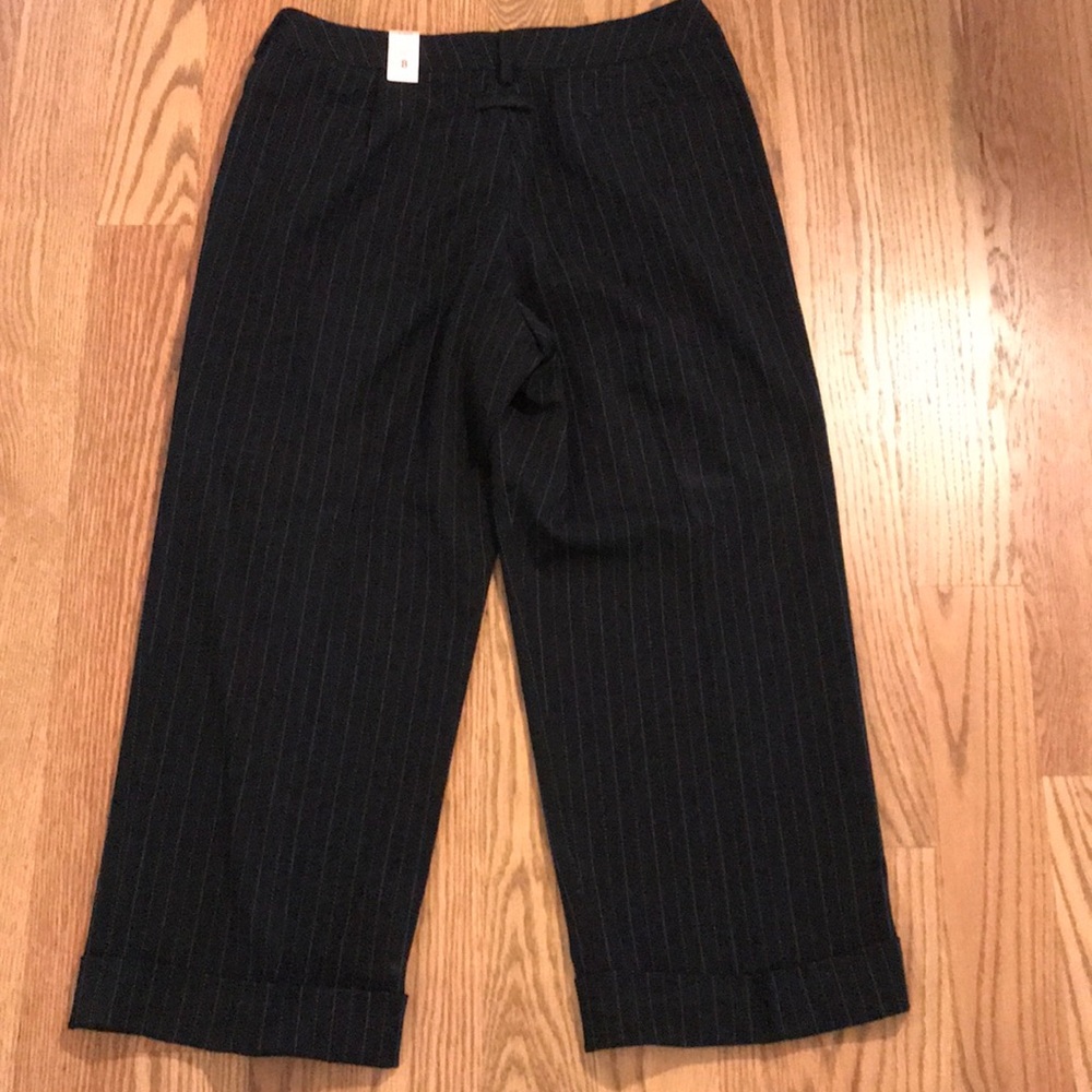 Pinstripe ankle trouser NWT - Picture 4 of 8